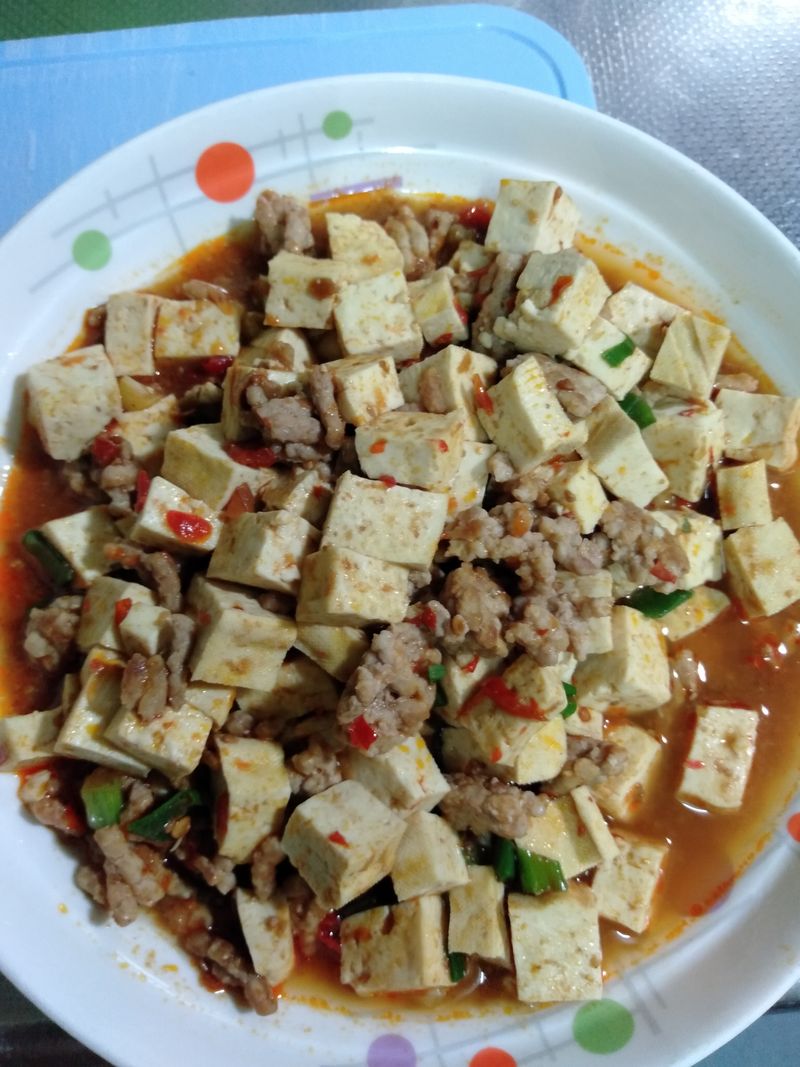 輕辣麻婆豆腐
