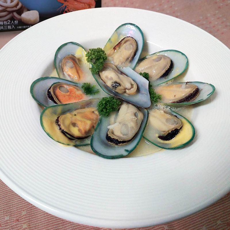 奶油海鮮淡菜