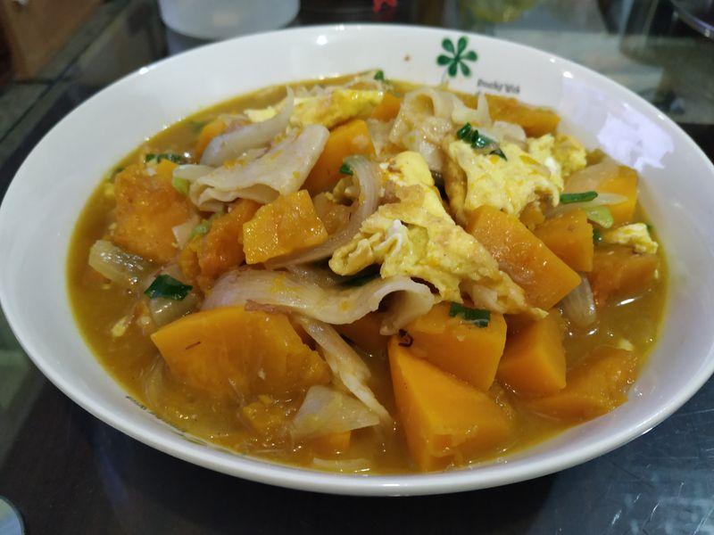南瓜炒餅