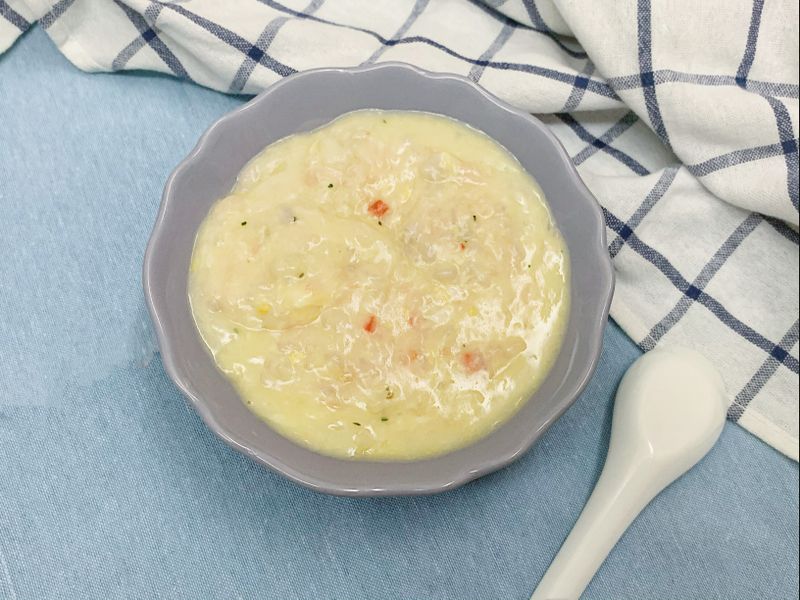 懶人快速料理-奶油風味北歐風海鮮濃湯燴飯