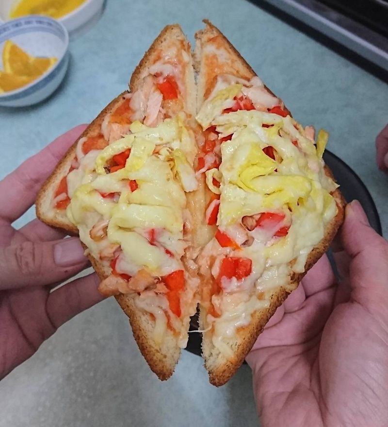 鮭魚吐司派