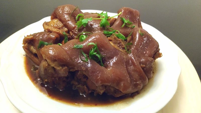 鹹魚豬手 【慧琪的厨房】