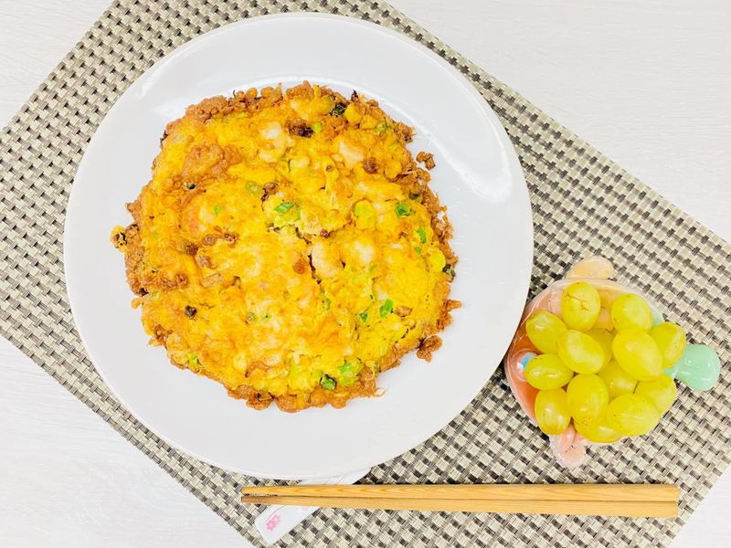 Tina☀️ 堅果🌰蝦仁烘蛋(有厚度)