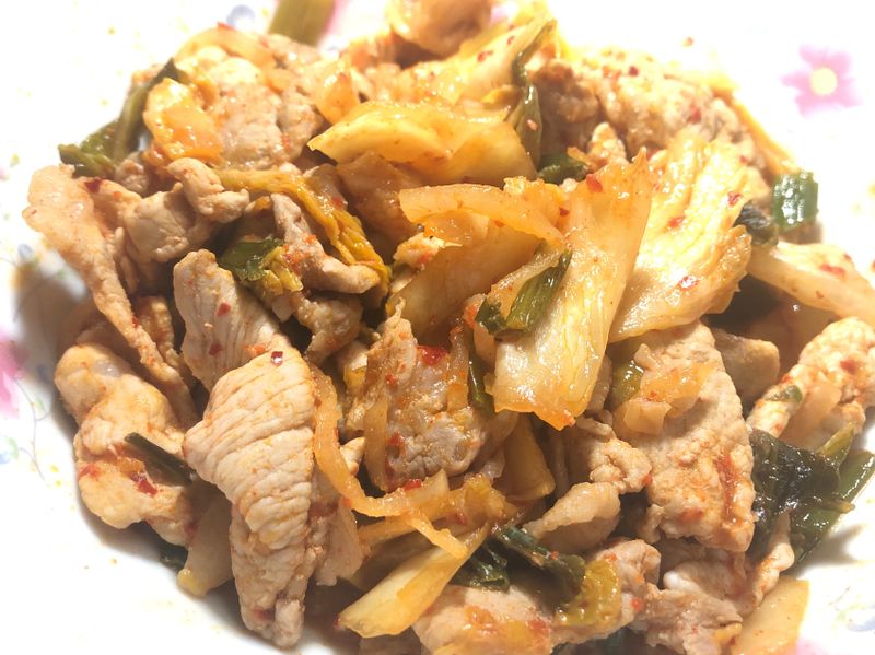 韓式泡菜炒肉