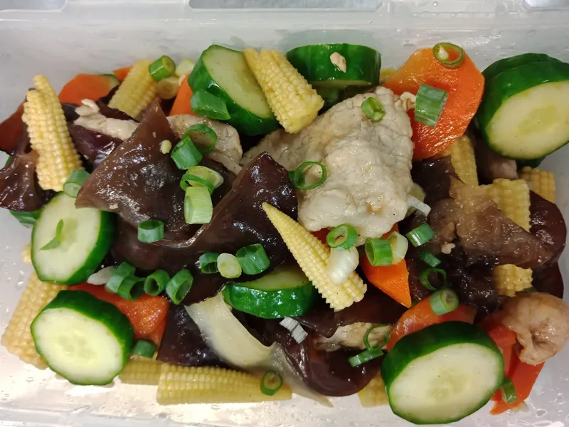 涼拌豬肉片
