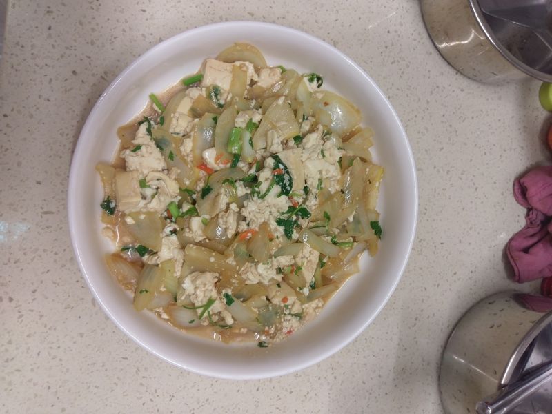 洋蔥豆腐
