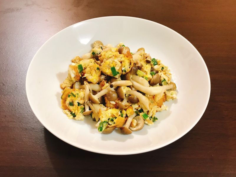 鴻禧菇蔥蛋