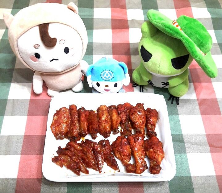 韓式辣三節翅