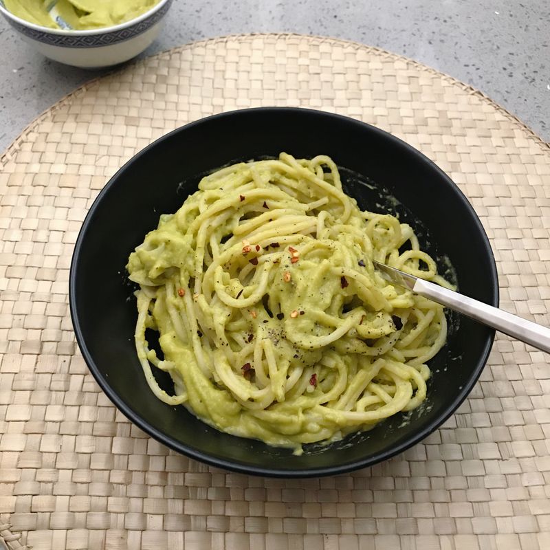 【 異國料理 】美味酪梨義大利麵