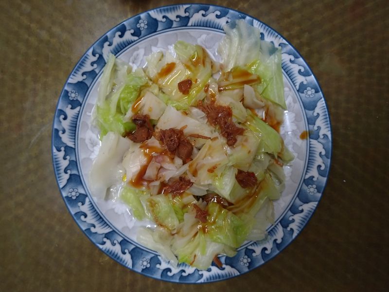 燙高麗菜
