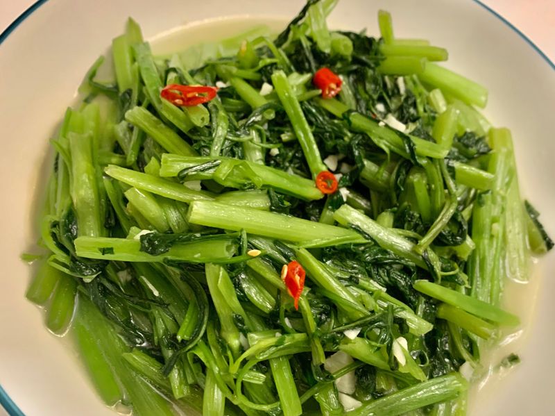 辣炒空心菜