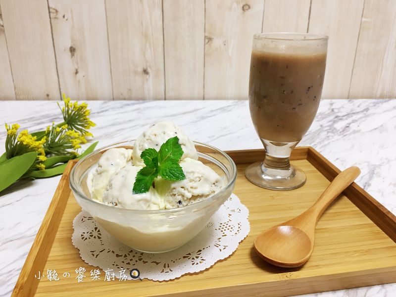 手工紫米燕麥冰淇淋