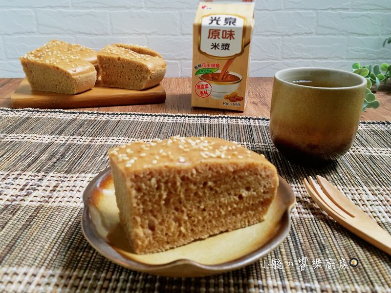 黑糖米漿蒸糕