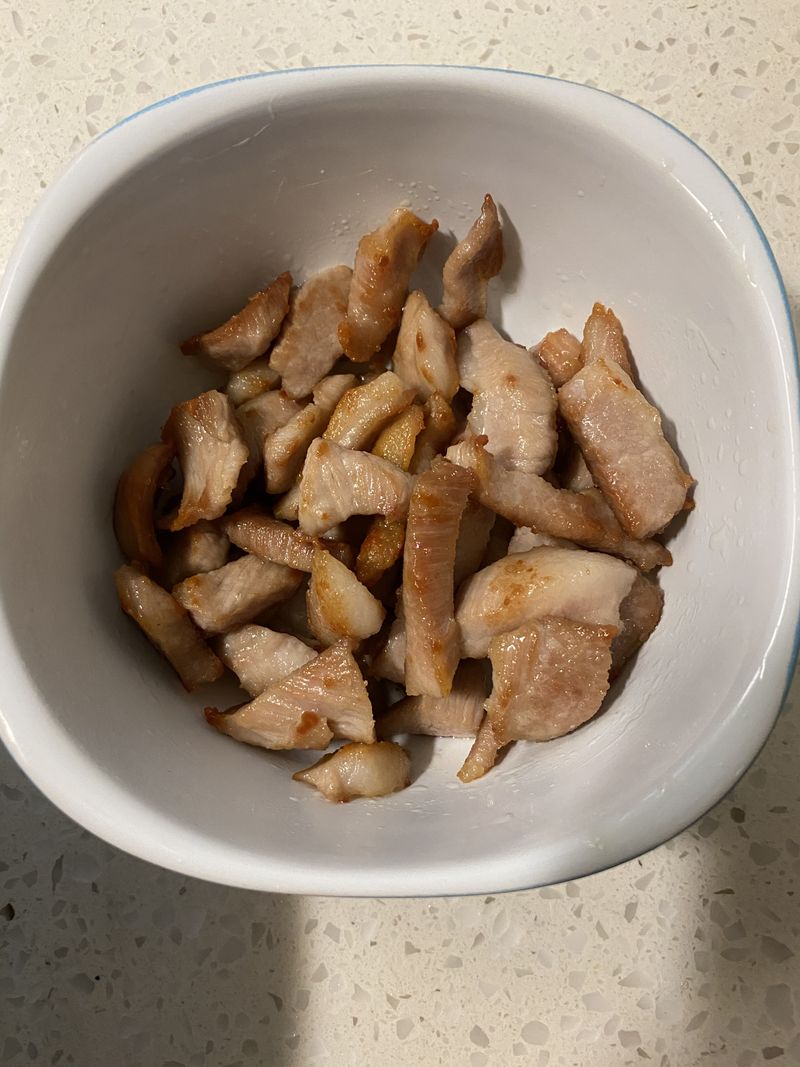 乾煎豬頸肉