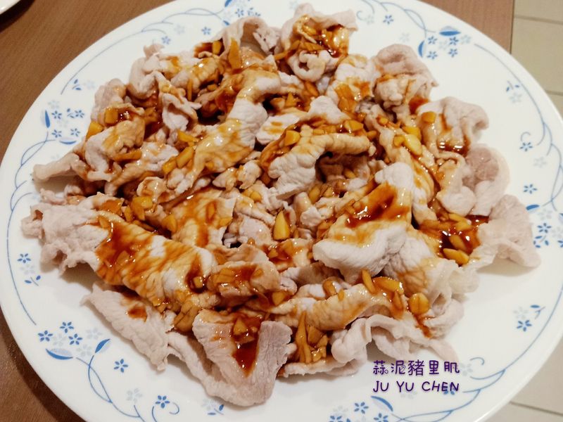 蒜泥豬里肌