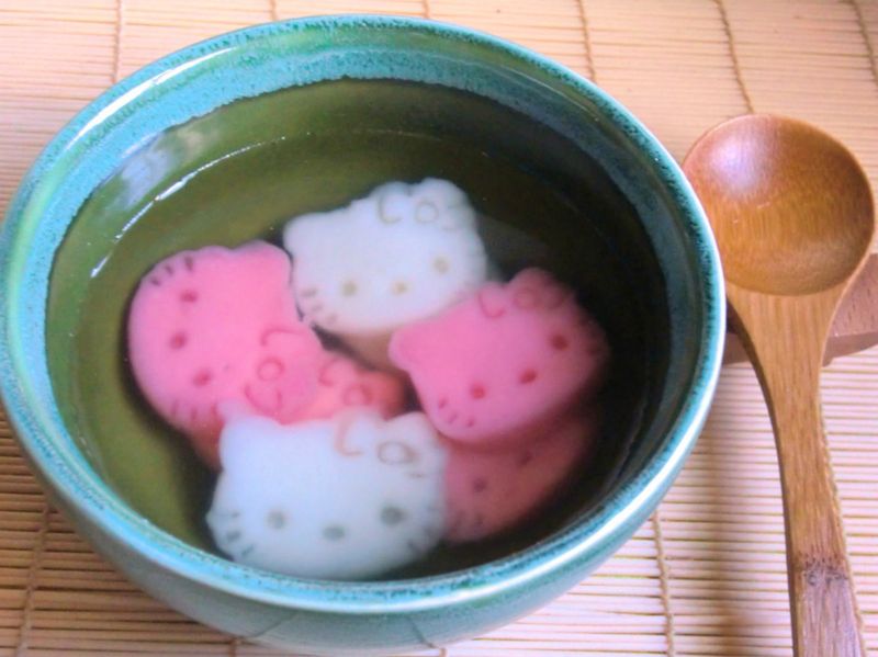 ❤Kitty造型湯圓❤