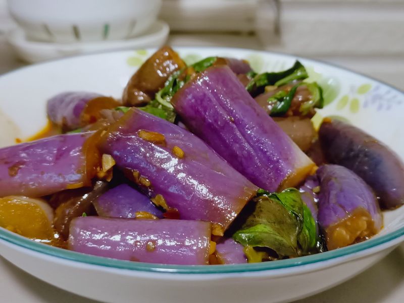 塔香茄子
