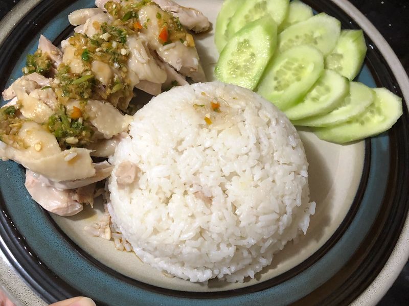 電飯鍋版海南雞飯