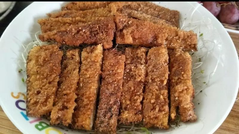 僞香酥雞排（素食）