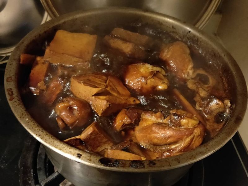 可樂雞腿豆干（瓦斯爐版）