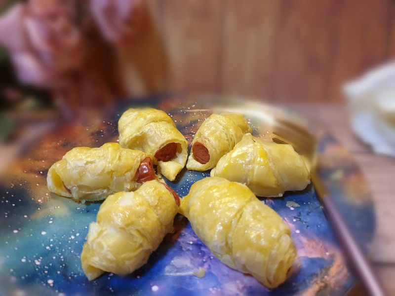 酥皮熱狗捲(兒童玩樂點心)