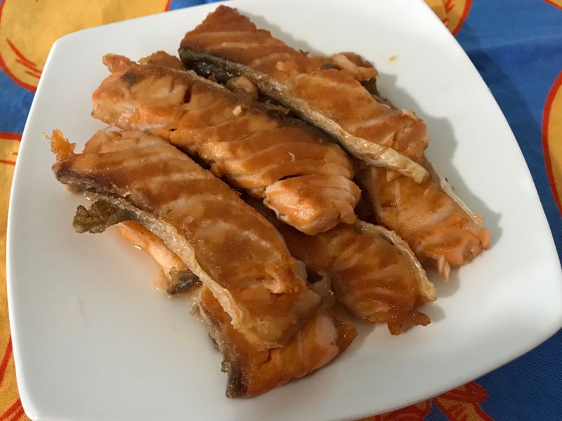 煎鮭魚🐟