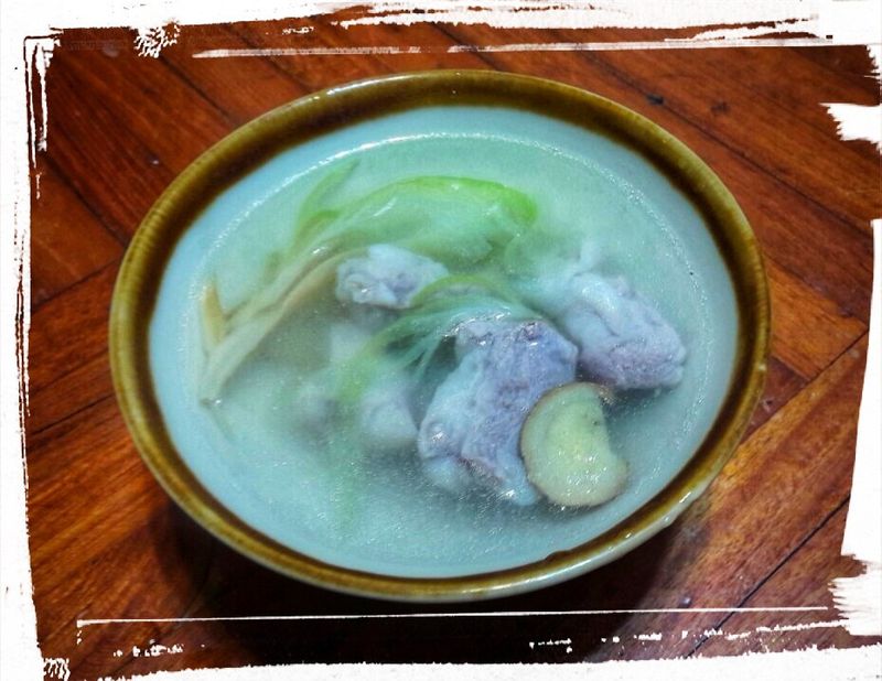 曇花排骨湯