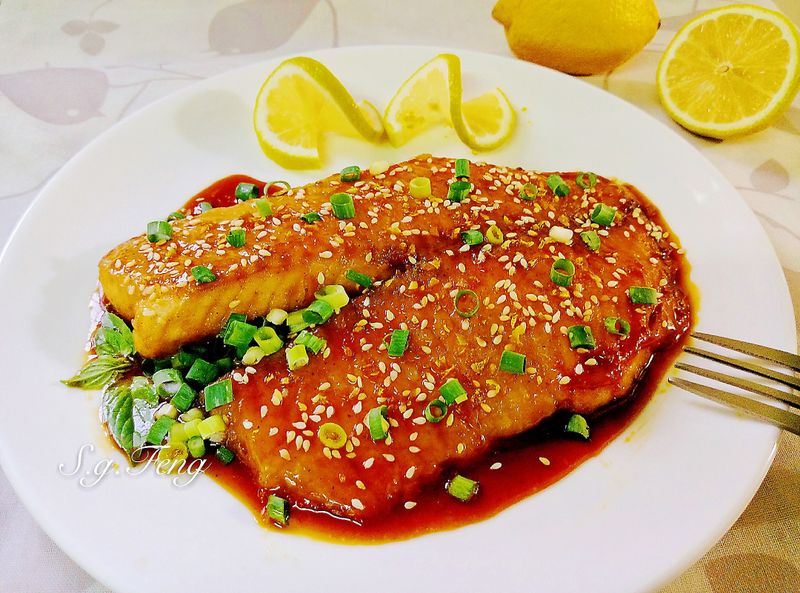 蜂蜜檸檬鯛魚排