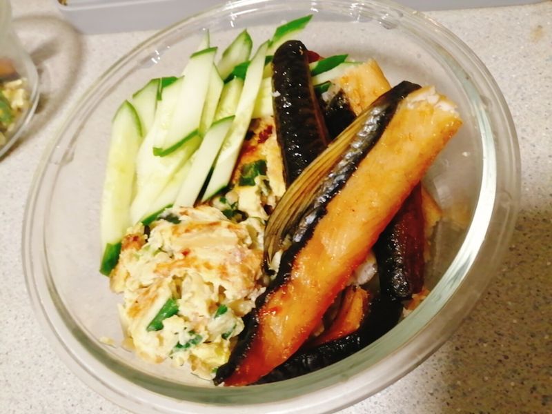 低醣飛魚便當