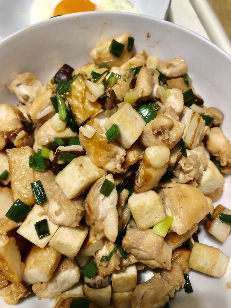 味增雞粒粒