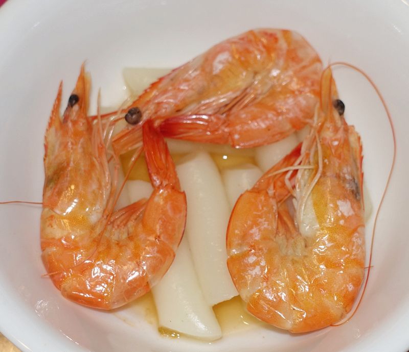 鮮蝦年糕