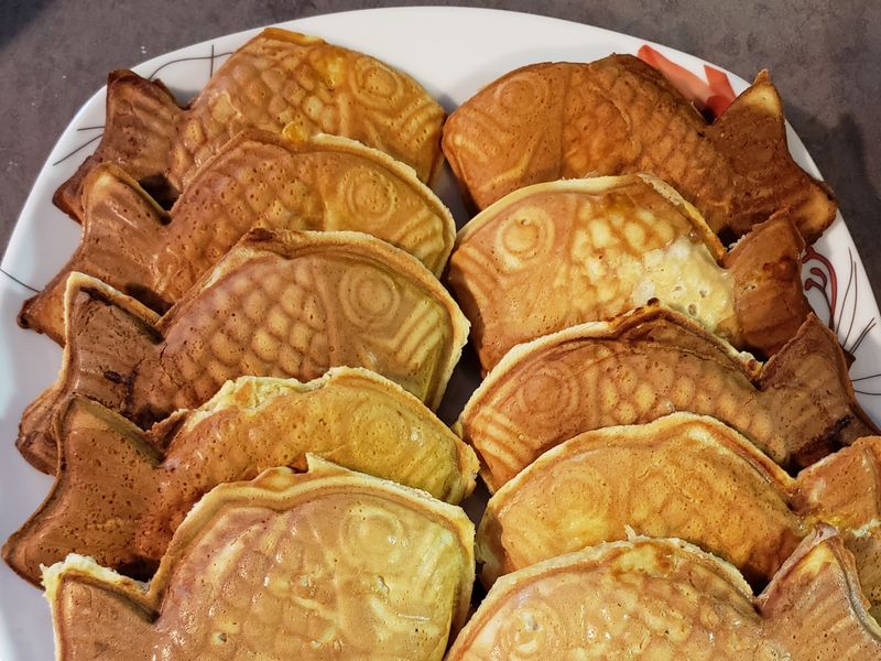 奶油雕魚燒