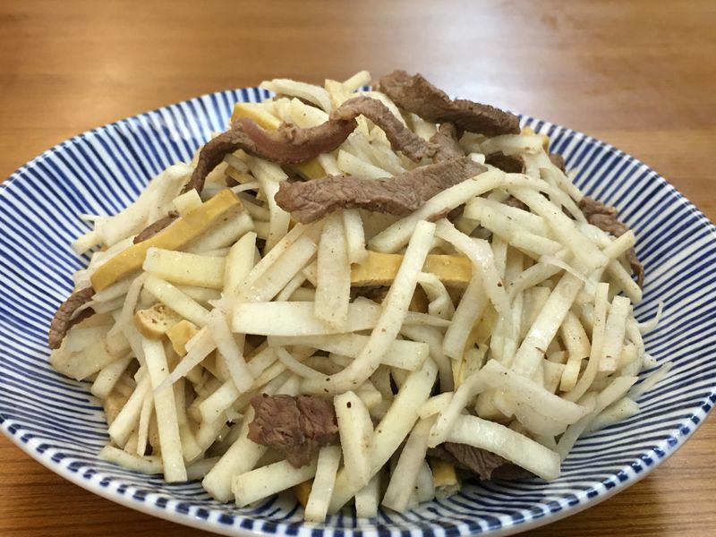 竹筍炒肉絲