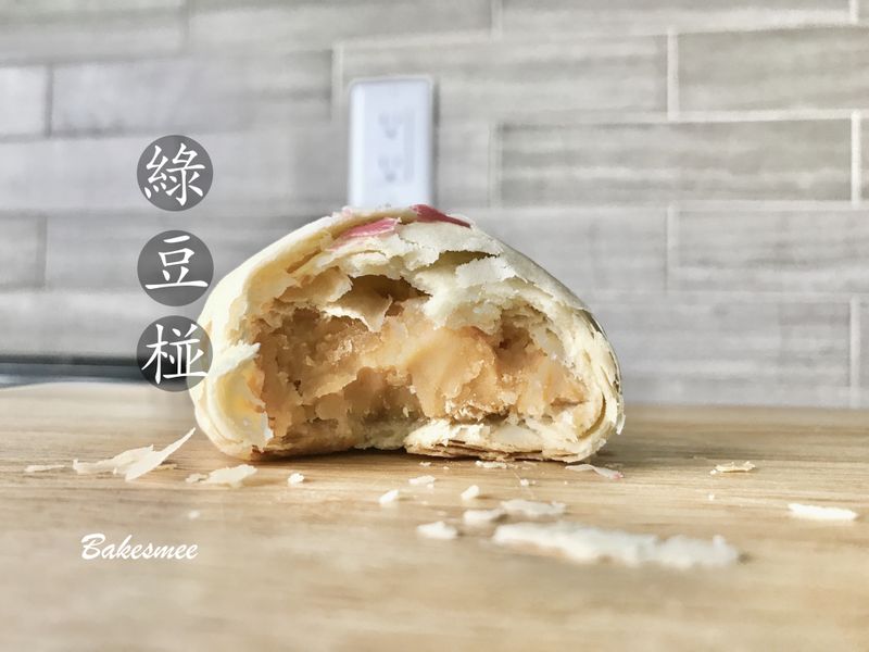 餅皮層次分明、內餡綿密【綠豆椪】