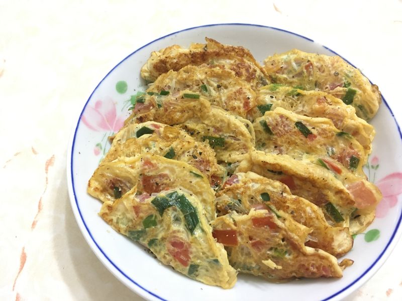 韓式蔬菜蛋餃