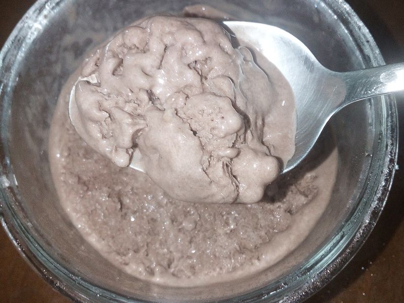 巧克力米漿冰淇淋