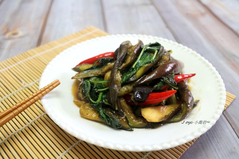 塔香醬炒茄絲