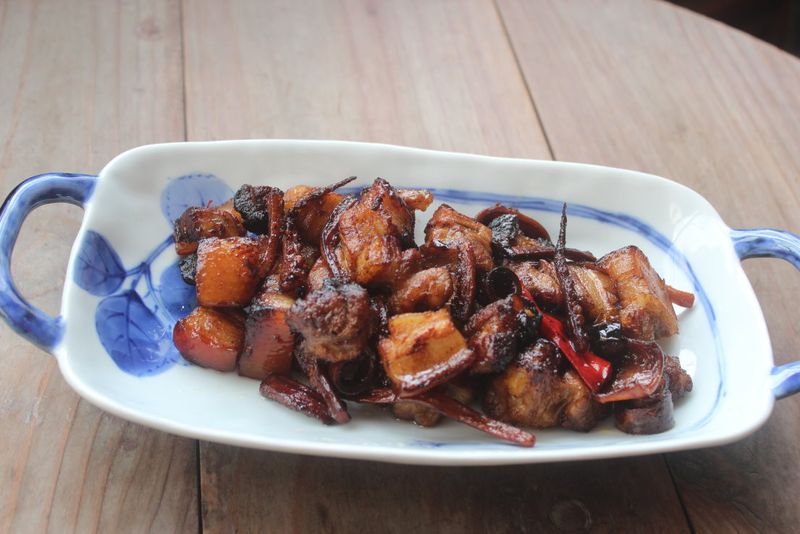 魷魚燒五花肉