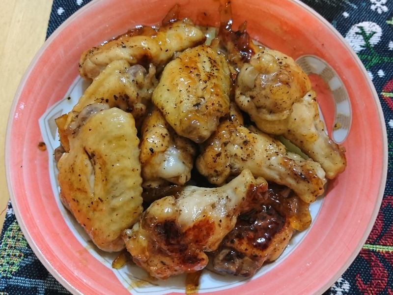 蜂蜜柚香雞肉