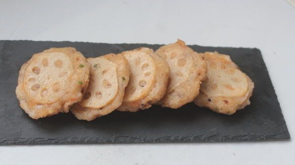 鮮蝦蓮藕餅