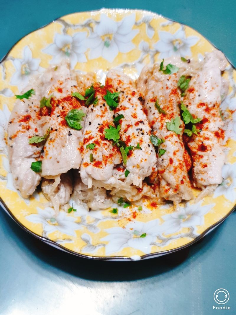 針菇嫩肉卷