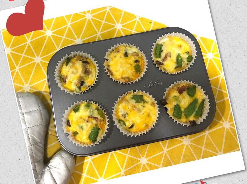 什錦蔬菜起司烘蛋 (清冰箱超方便)