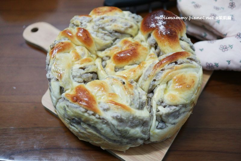 芋泥手撕包(茉莉麻私房食譜)