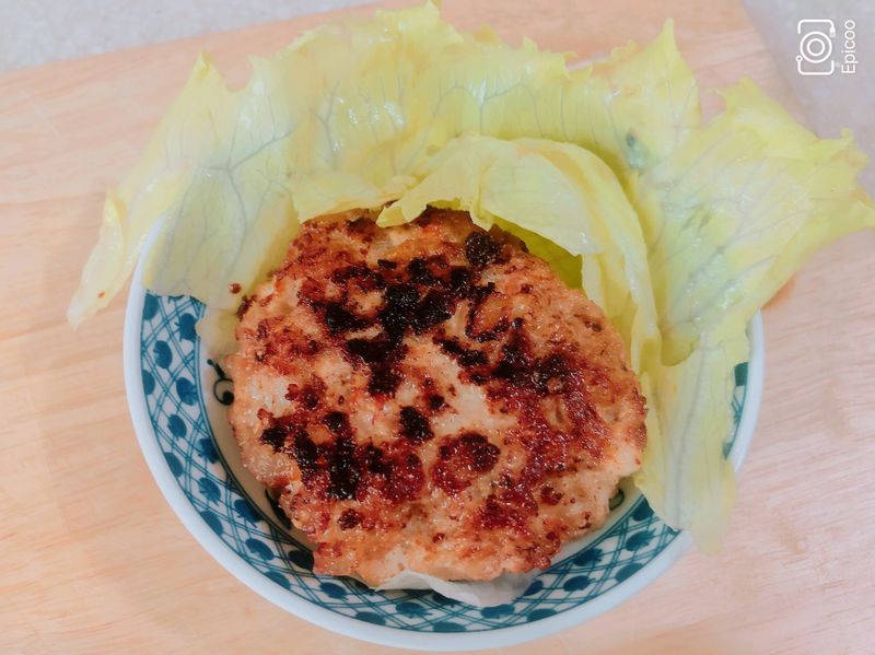 蝦仁漢堡排