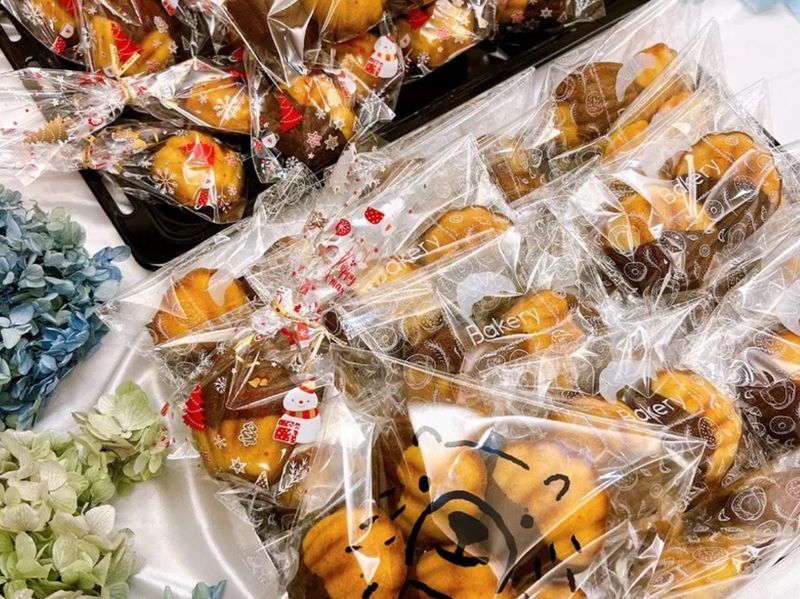 (無泡打粉)雙色瑪德蓮🍫🍯