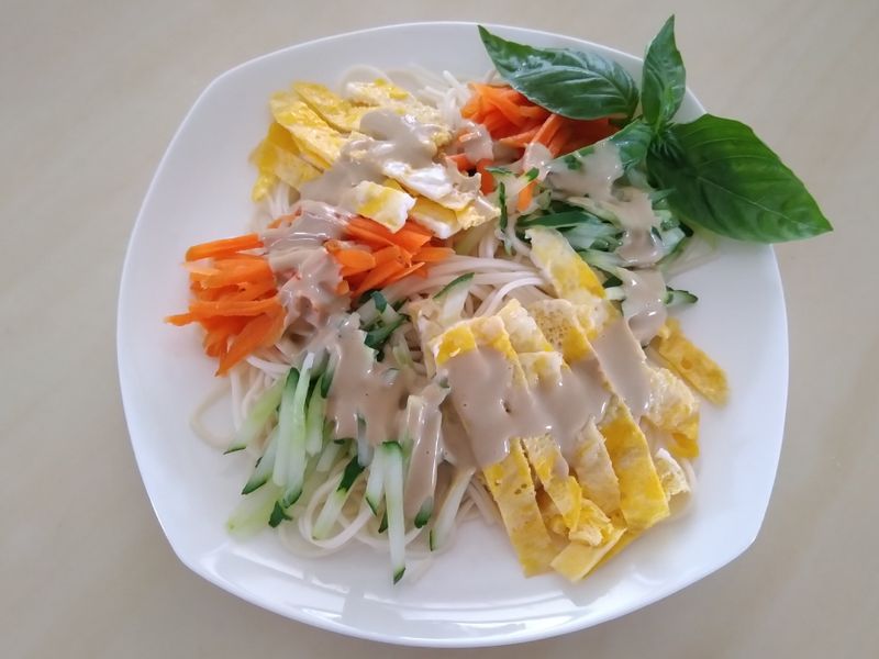 杏仁醬涼麵