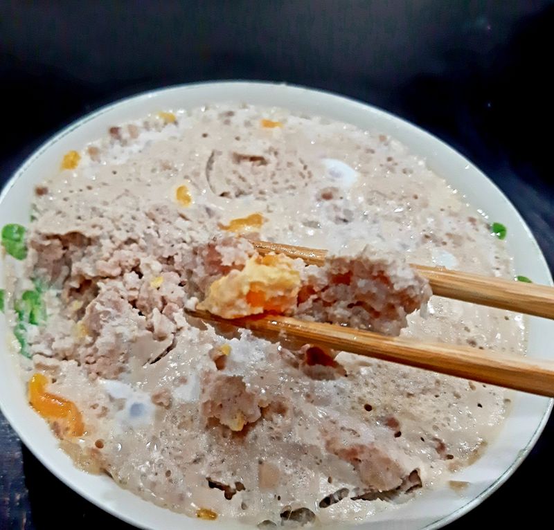 鹹蛋蒸肉