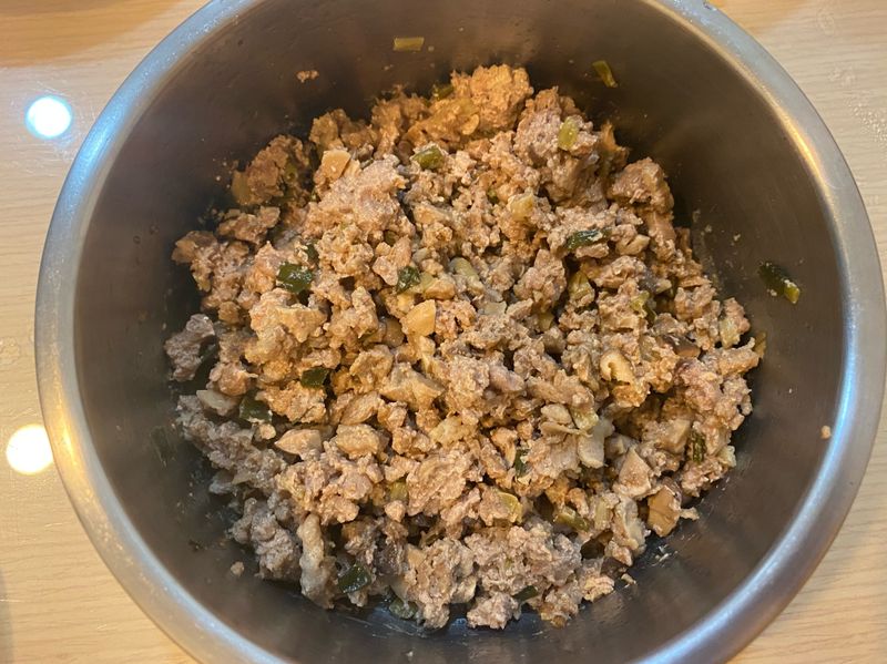 香菇蒸肉餅