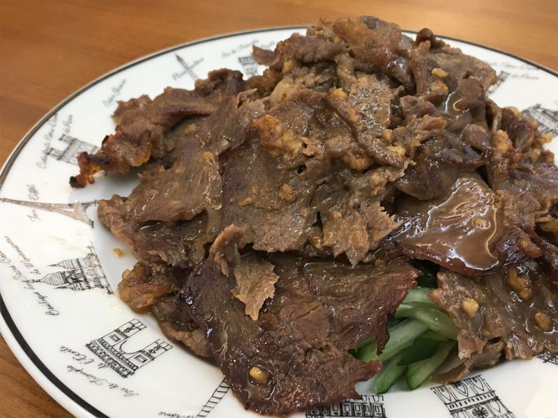 醬烤板腱肉片