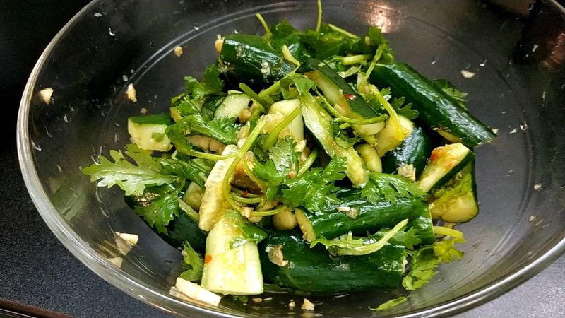 麻辣香菜小黃瓜